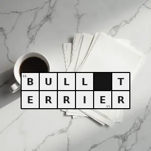 Hasło krzyżówkowe bull terrier - bull terrier – rozwiązanie, synonimy, podpowiedzi i definicje krzyżówkowe